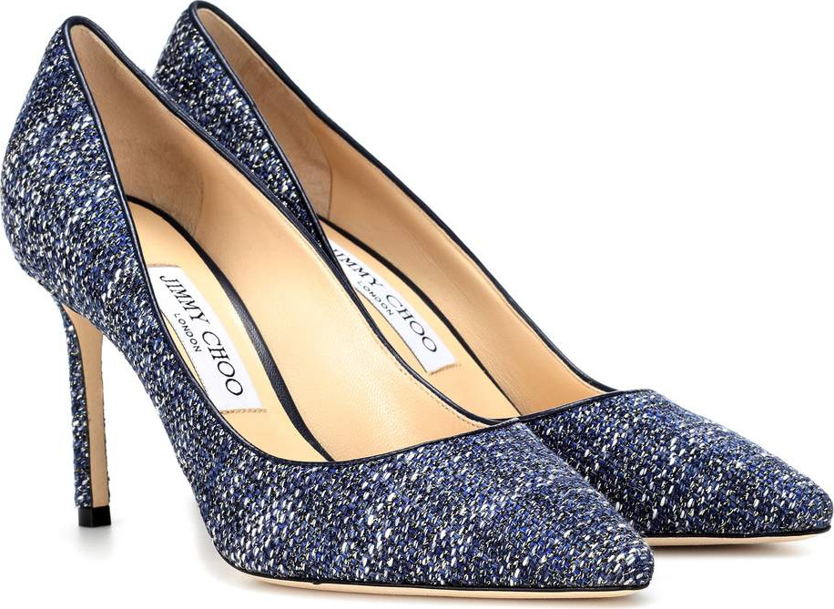 Jimmy Choo Romy 85 tweed pumps