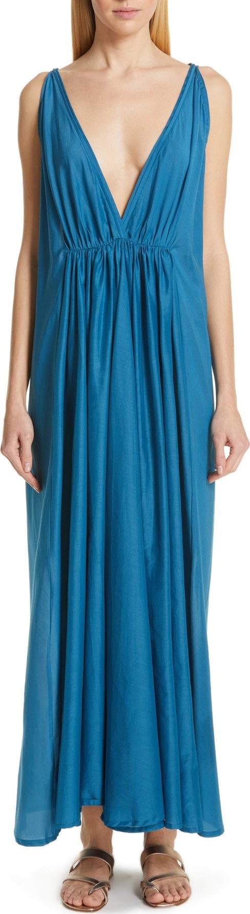 Kalita Clemence Cotton & Silk Maxi Dress