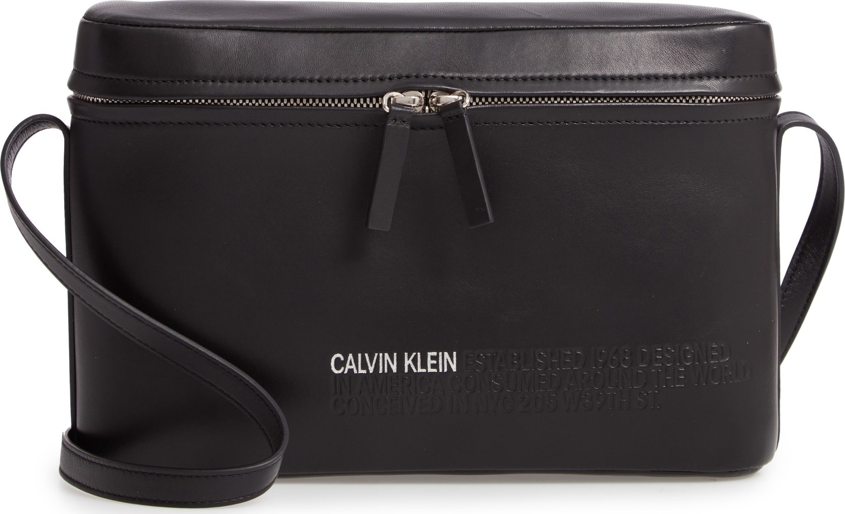 Calvin Klein 205W39NYC Leather Binocular Case