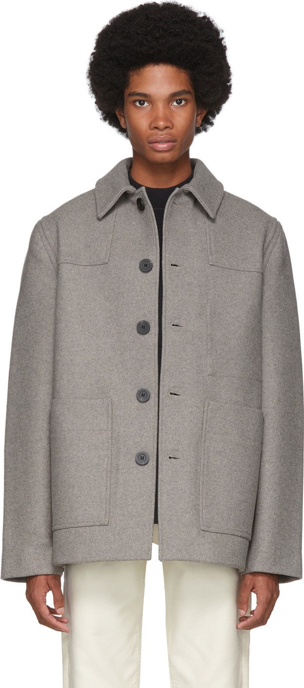 Studio Nicholson Brown Meile Donkey Jacket