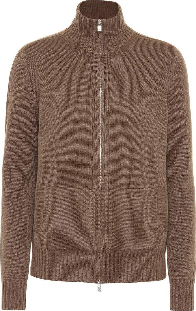 Loro Piana Zip-up cashmere jacket