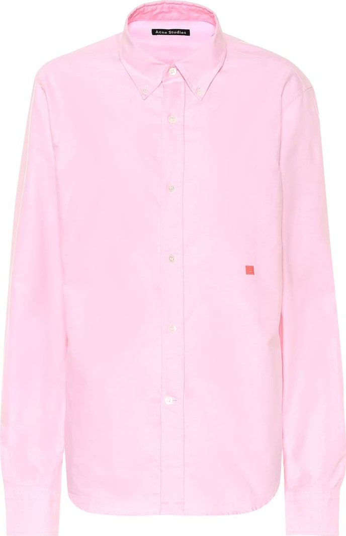 Acne Studios Ohio Face cotton shirt