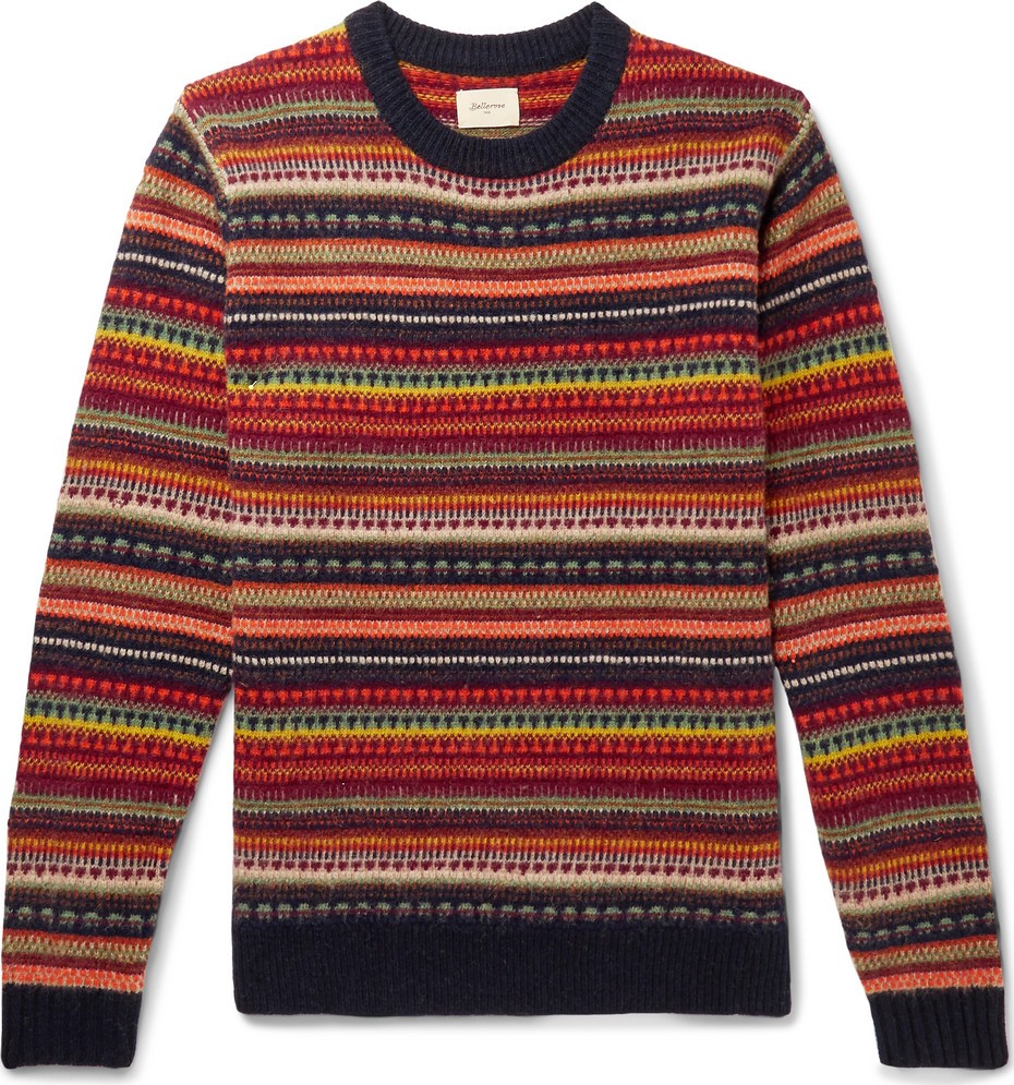 Bellerose Aomy Fair Isle Wool Sweater