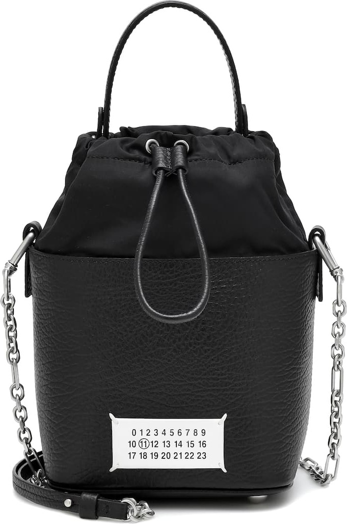 Maison Margiela 5AC Small leather bucket bag
