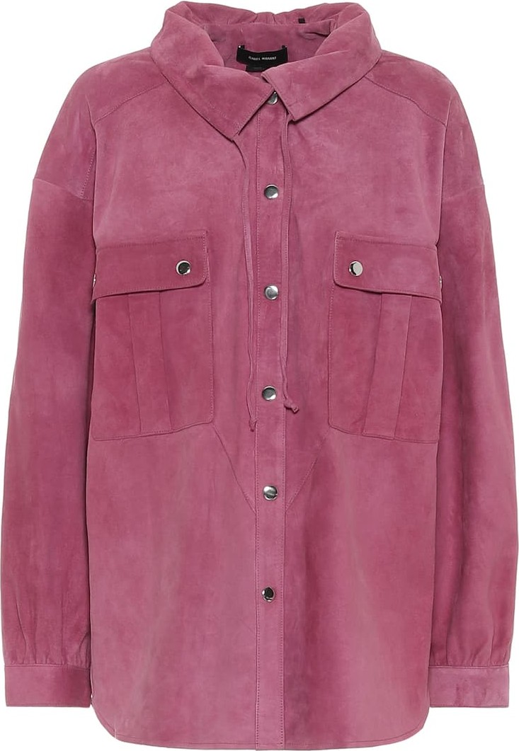 Isabel Marant Alambari suede shirt