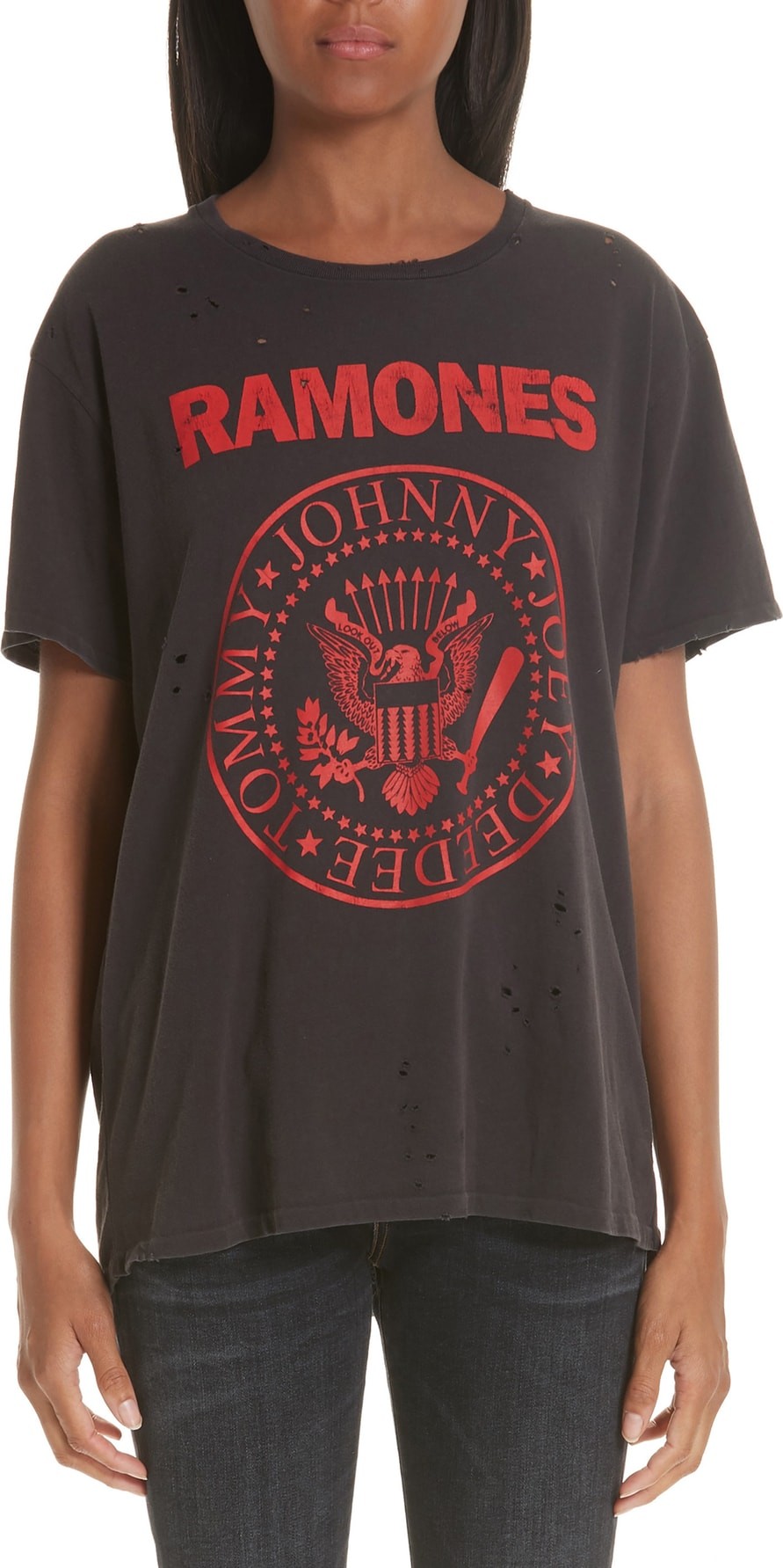 R13 Ramones Print Tee