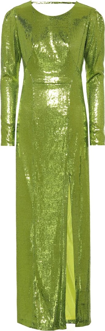 Galvan Adela sequined gown