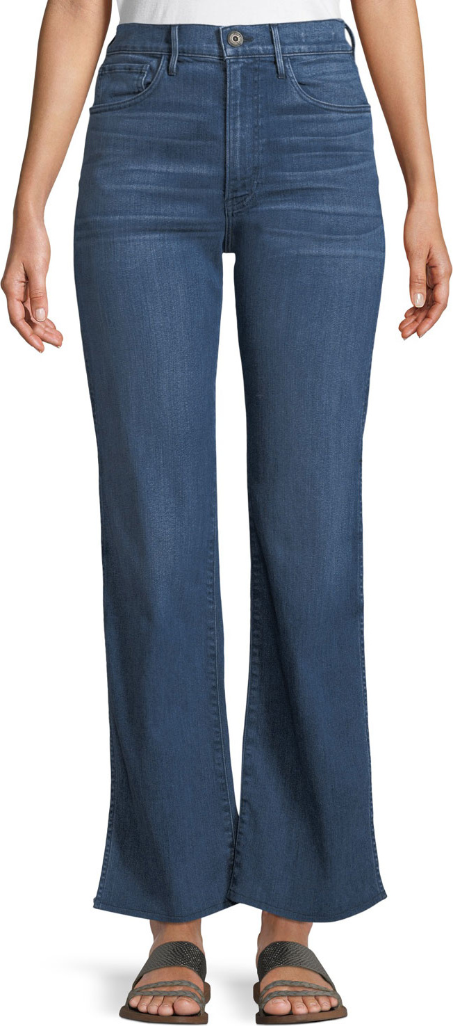 3X1 W4 Adeline Split-Flare Jeans