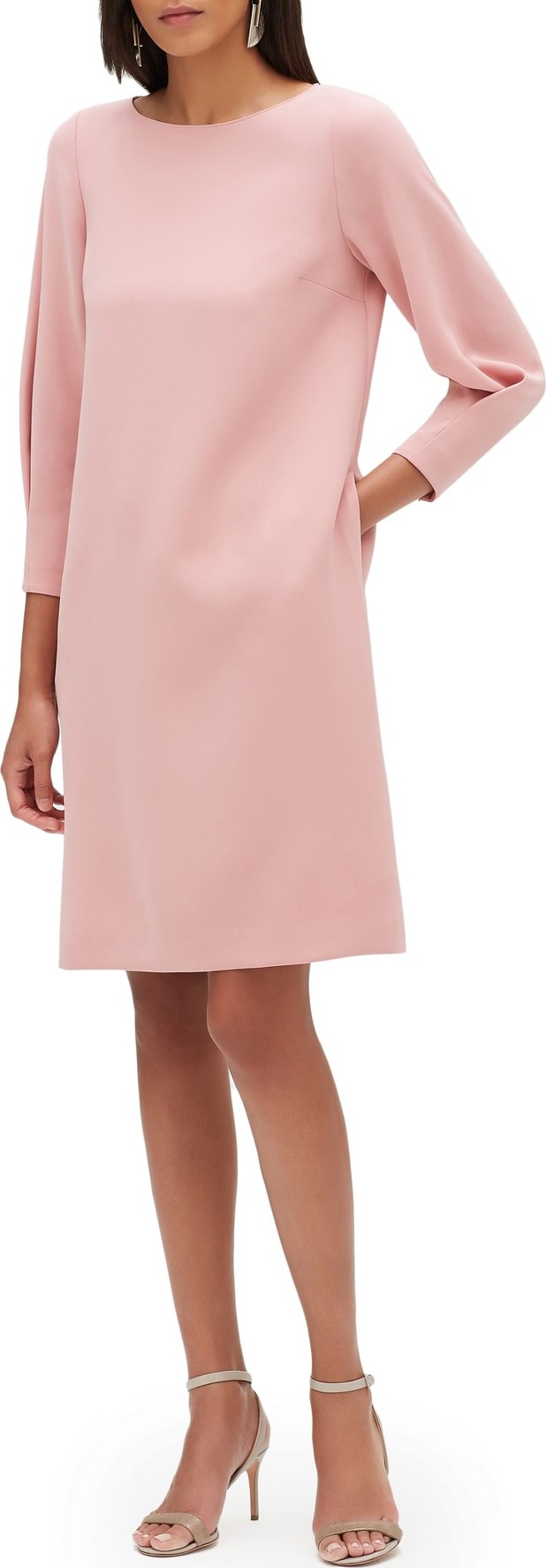 Lafayette 148 New York Caddie Finesse Crepe Dress
