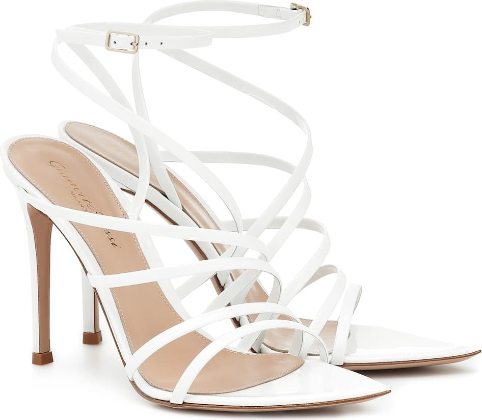 Gianvito Rossi Eclypse 105 leather sandals