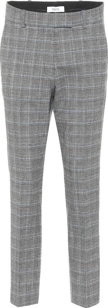 Racil Oscar mid-rise straight wool pants