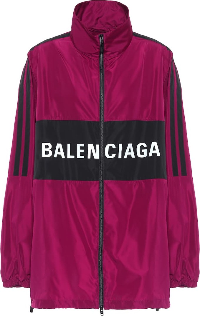 Balenciaga Logo anorak jacket