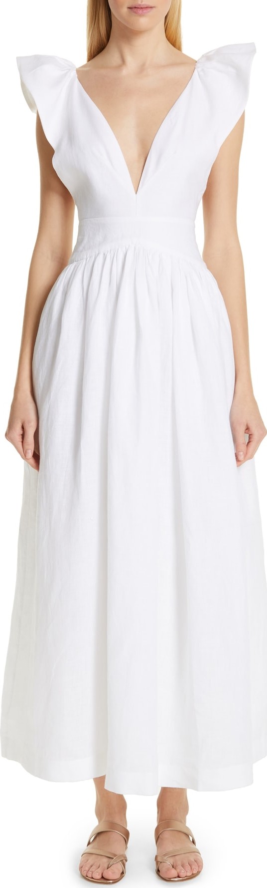 Kalita Persephone Linen Maxi Dress