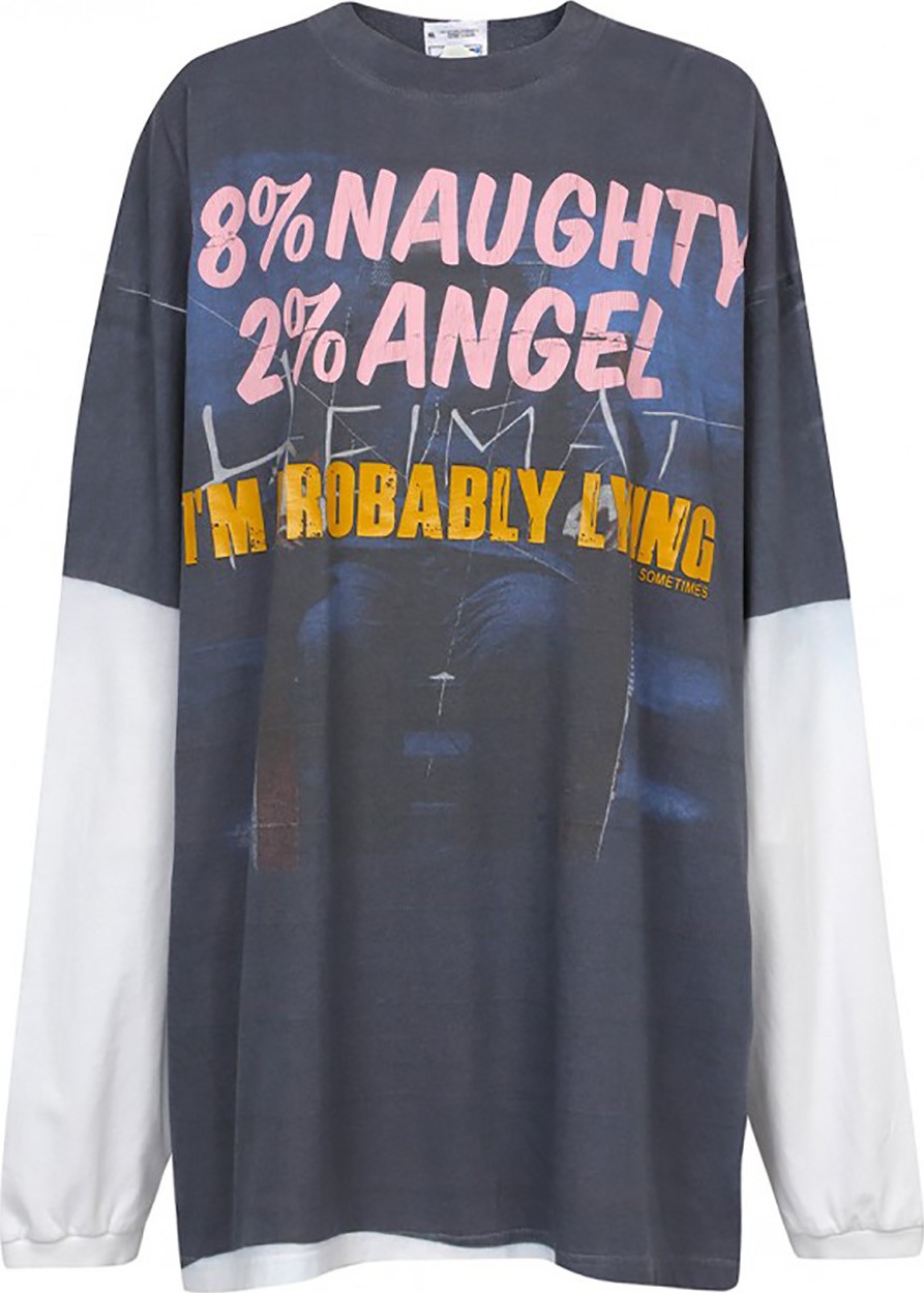 Vetements Naugty Angel Long Sleeve T-shirt