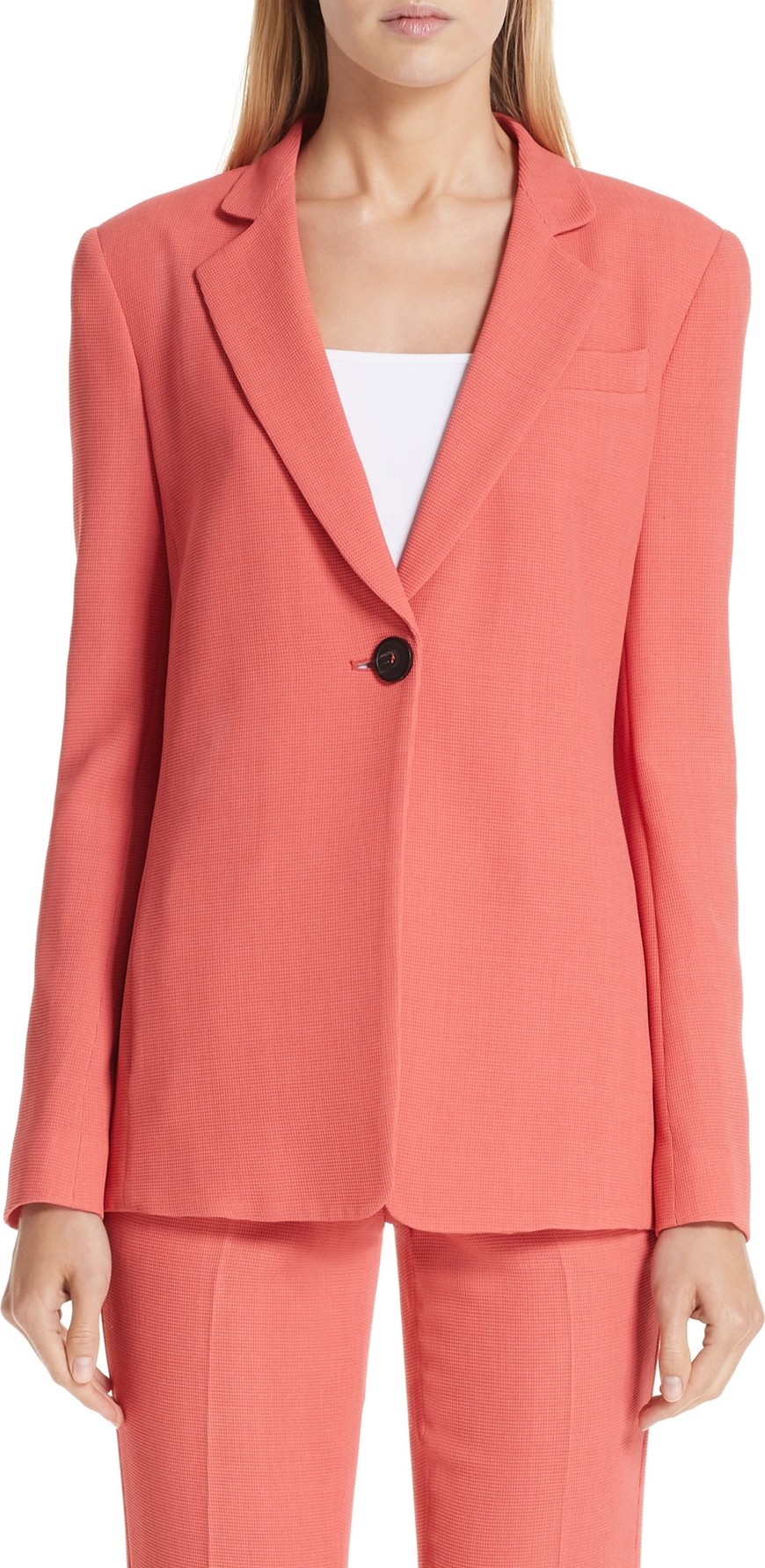 Emporio Armani Single Button Woven Jacket