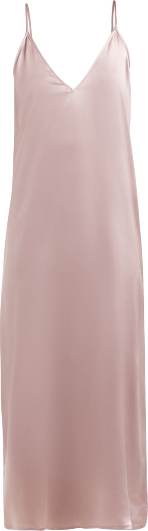 Raey V-neck silk slip dress