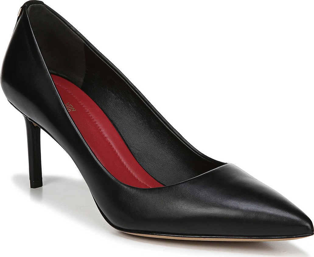 DIANE von FURSTENBERG Ines Leather Pointed Pumps