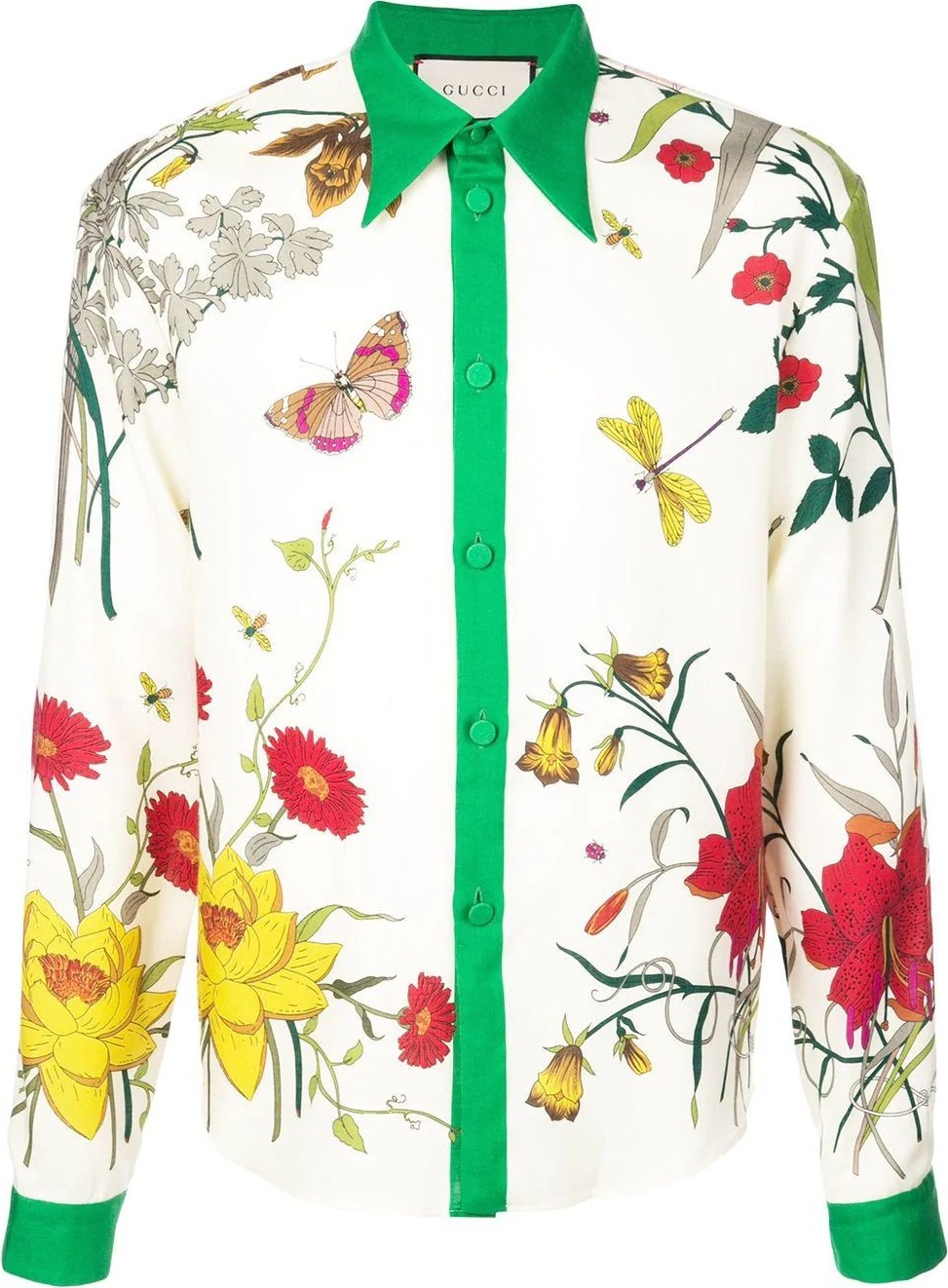 Gucci Floral bloom print shirt