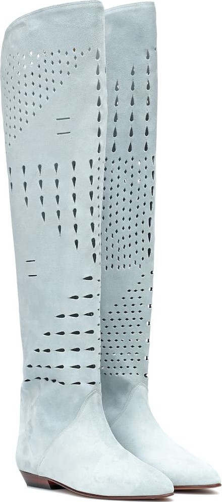 Isabel Marant Exclusive to Mytheresa – Soren suede knee-high boots