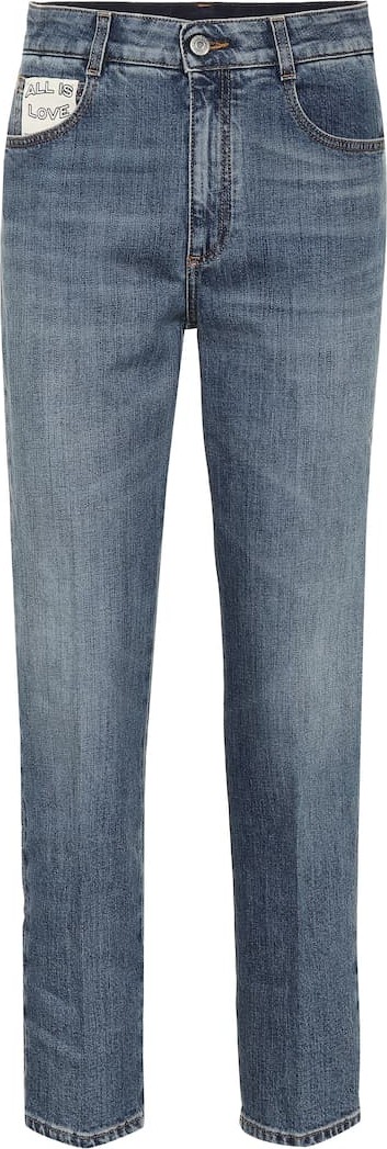 Stella McCartney High-waisted straight jeans
