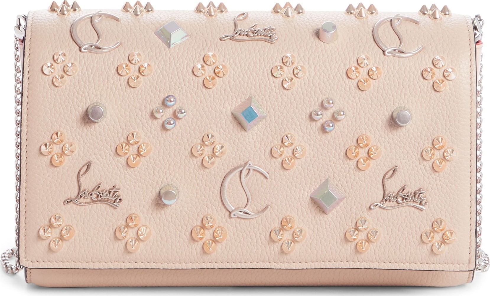 Christian Louboutin Paloma Empire Calfskin Clutch