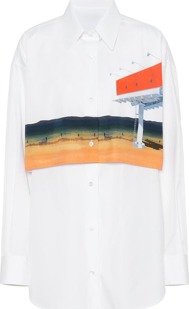 Calvin Klein 205W39NYC Printed cotton shirt