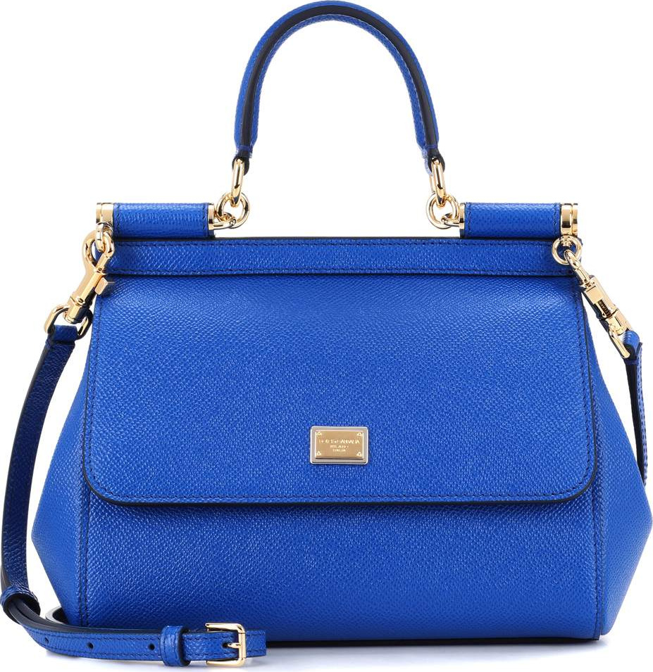 Dolce & Gabbana Sicily Small leather shoulder bag