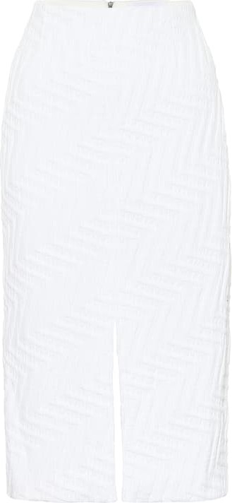 Roland Mouret Moka jacquard pencil skirt