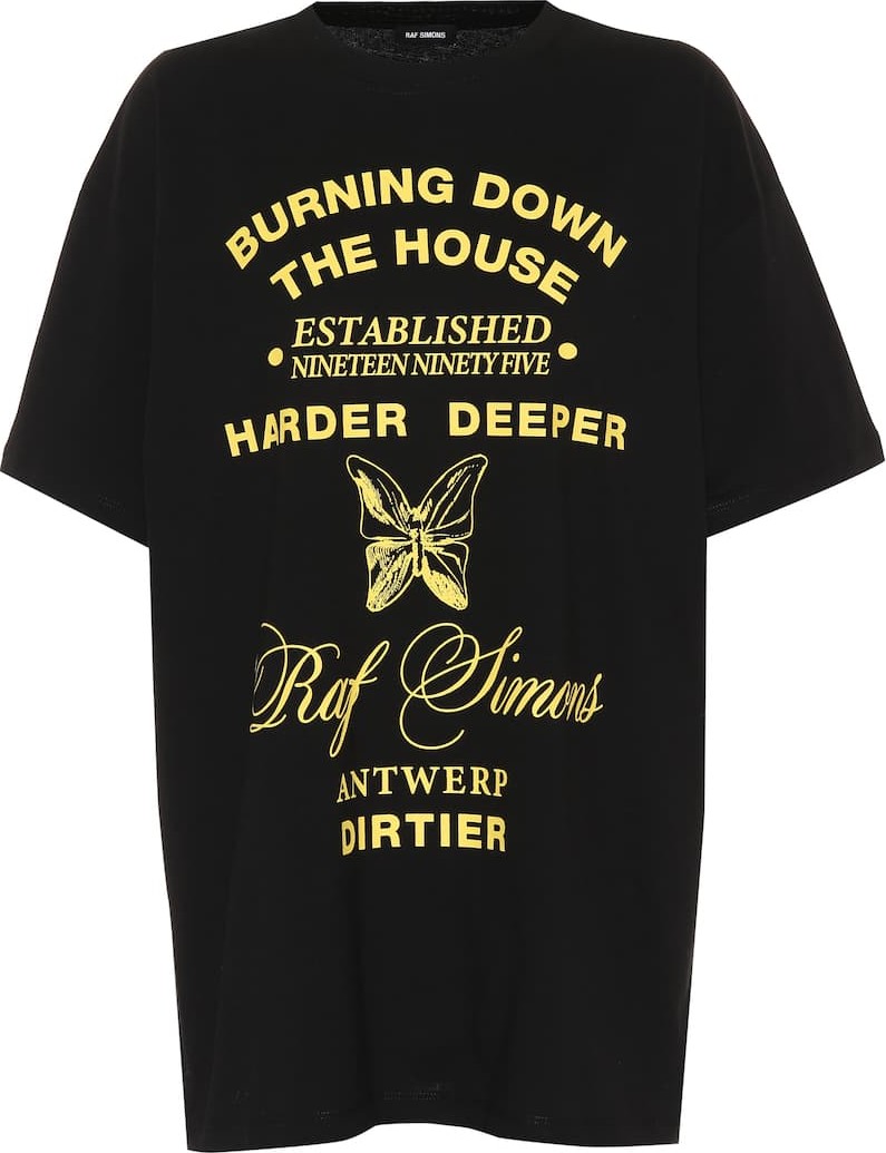 Raf Simons Logo cotton T-shirt