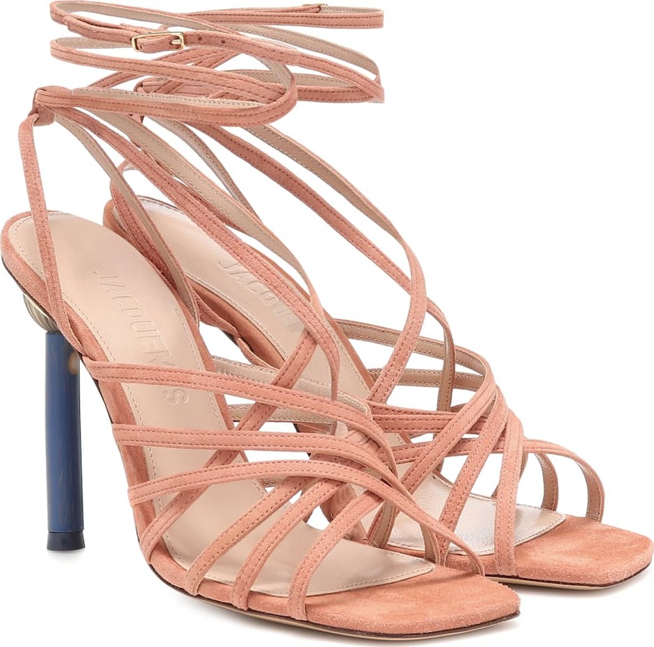 Jacquemus Pisa suede sandals