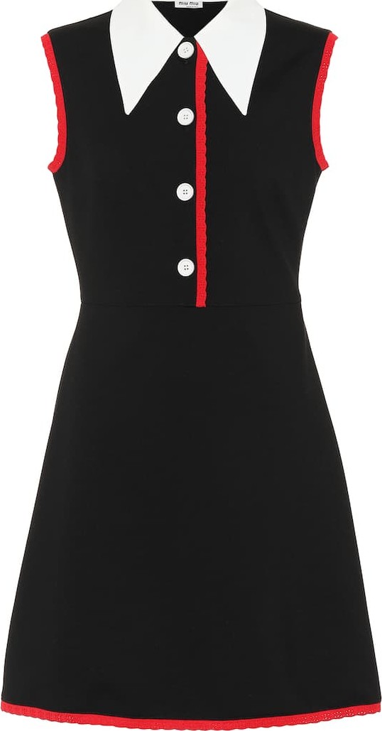 Miu Miu Jersey minidress