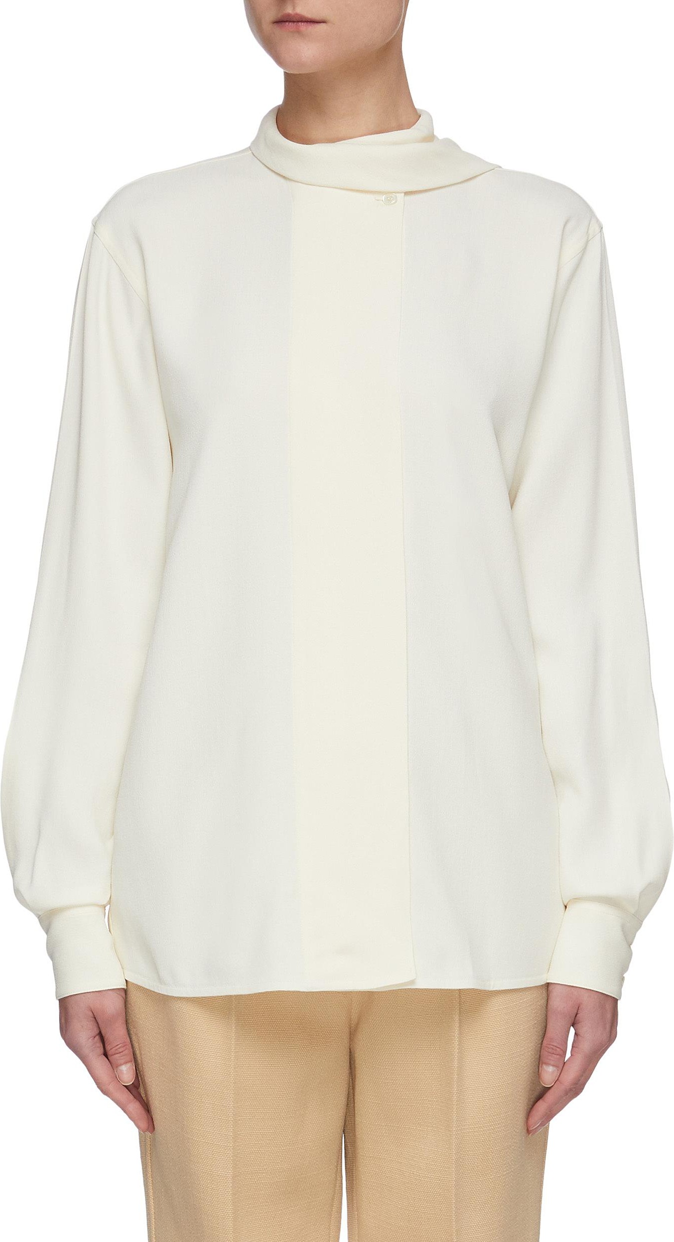 Victoria Beckham Scarf neck blouse Victoria Beckham Scarf neck blouse