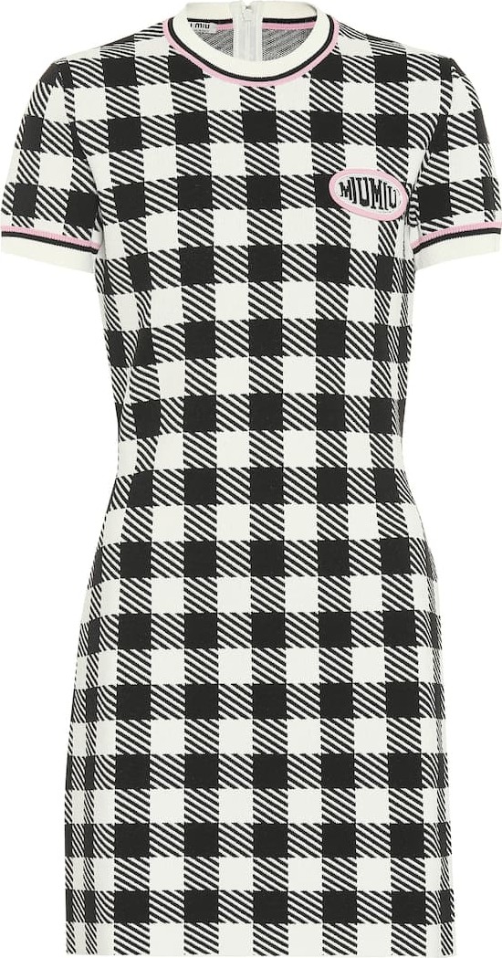 Miu Miu Checked minidress