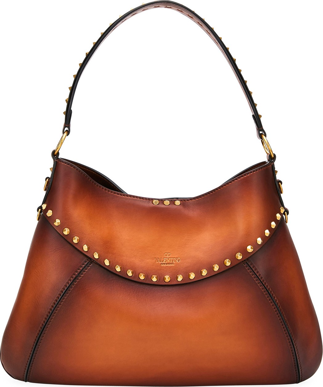 Valentino Twinkle Studded Medium Hobo Bag