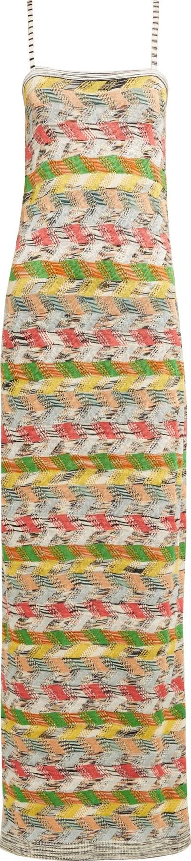 Missoni Zigzag wool-blend maxi dress
