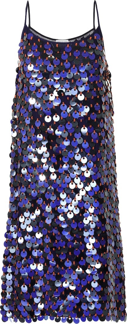 Dries Van Noten Paillette slip dress