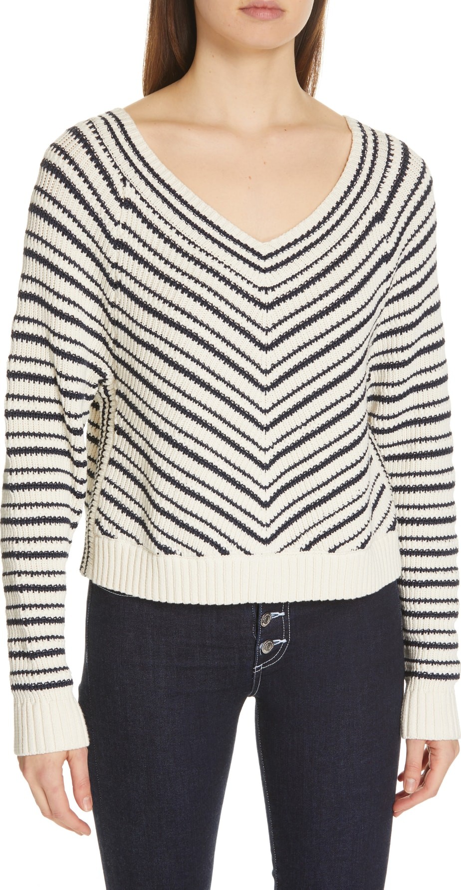 Veronica Beard Kaela Stripe Sweater