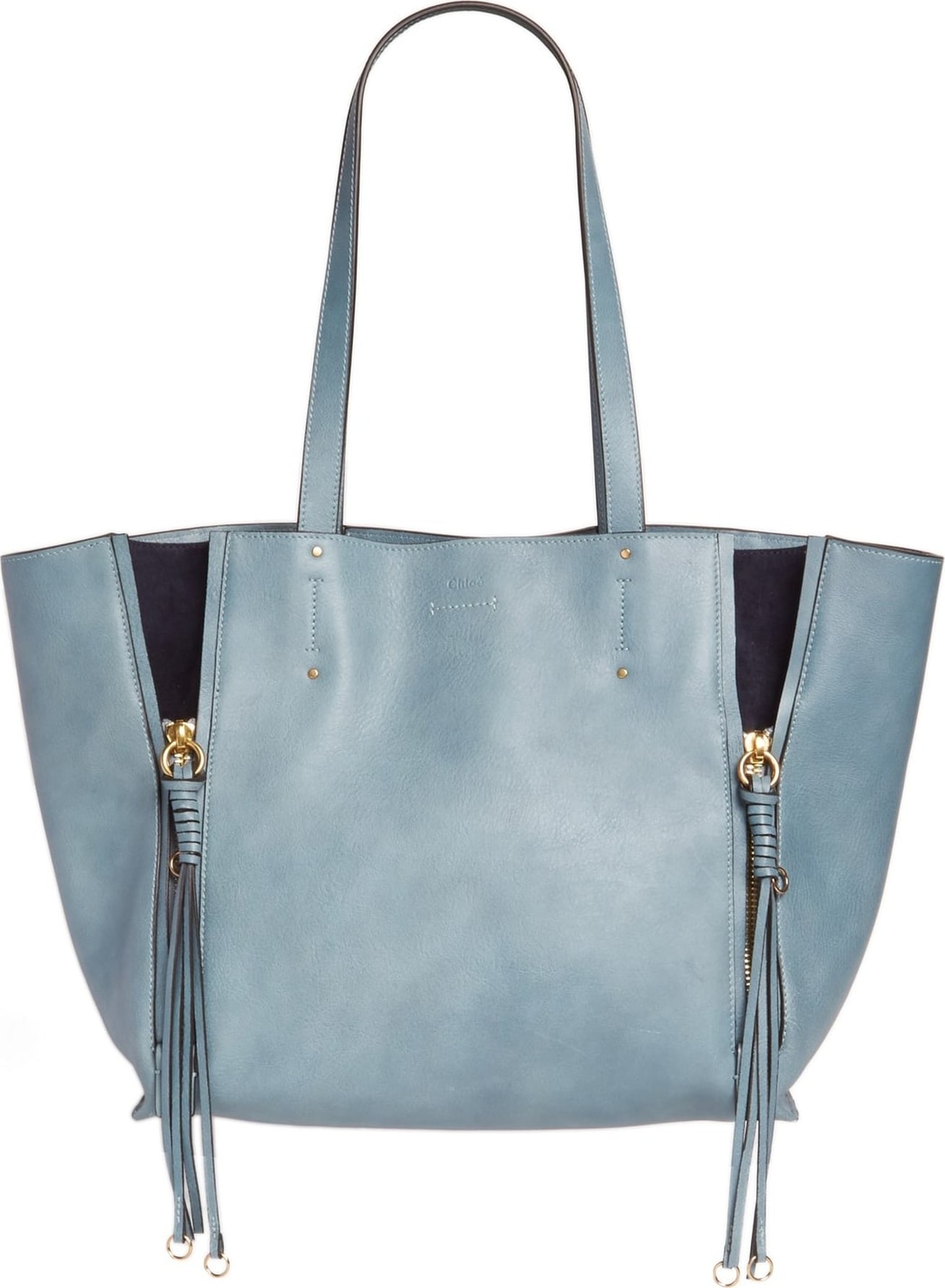 Chloe Medium Milo Calfskin Leather Tote