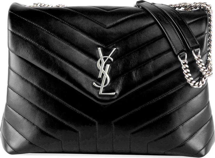 Saint Laurent Loulou Monogram YSL Medium Chain Shoulder Bag