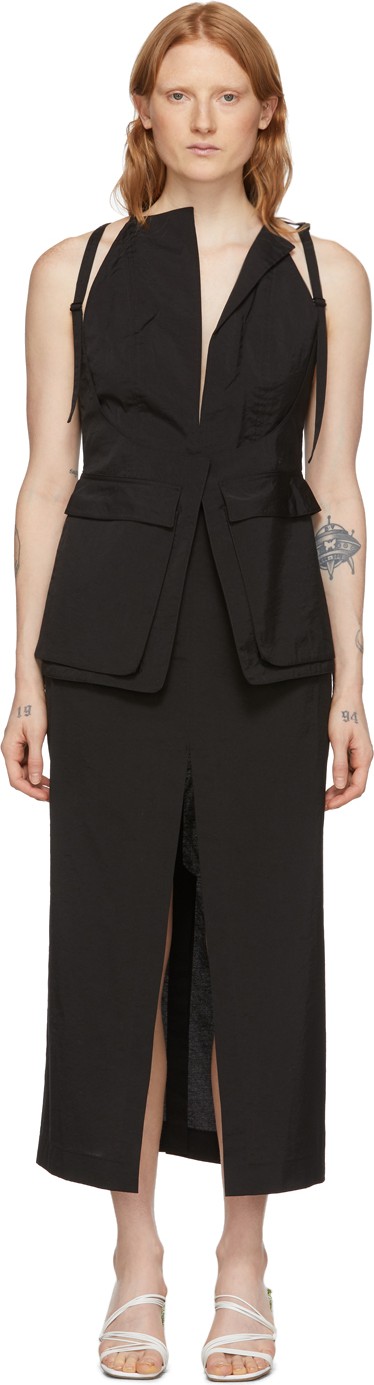 Jacquemus Black 'La Robe Ascea' Dress