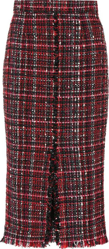 Alexander McQueen Tweed skirt