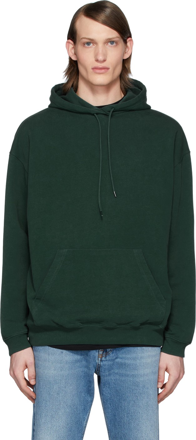 Balenciaga Green Logo Hoodie