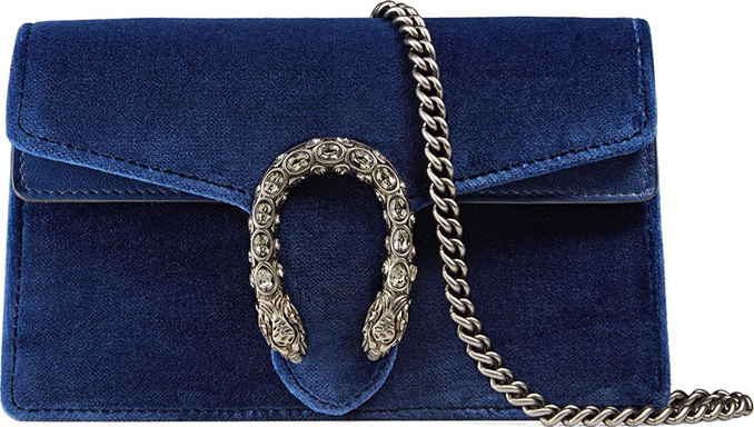 Gucci Dionysus Velvet Super Mini Bag