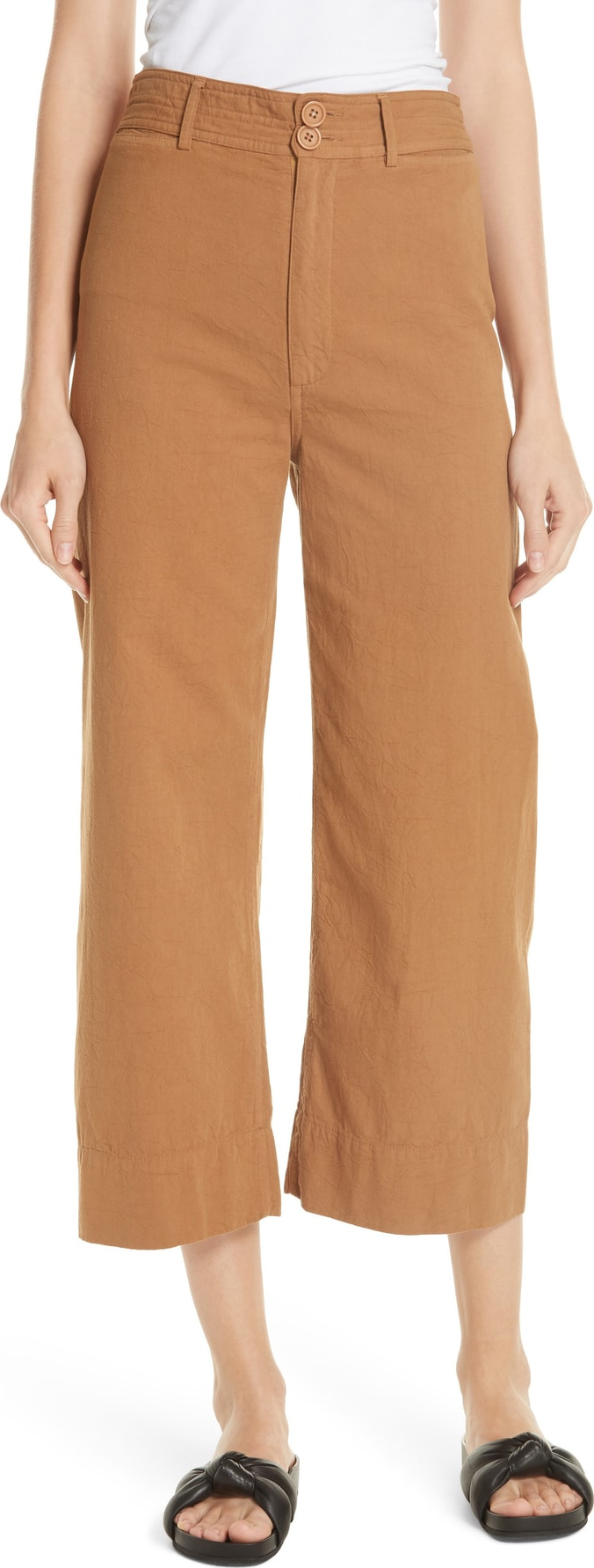 APIECE APART Merida High Waist Crop Pants