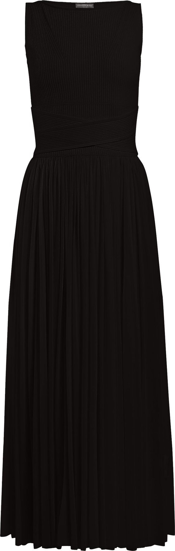 Alexander McQueen Contrast-panel dress