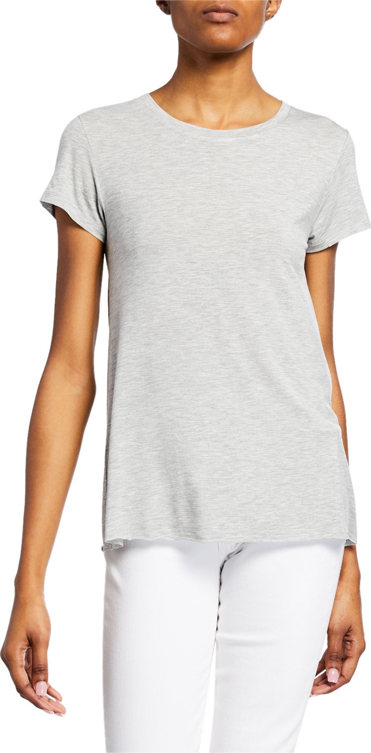 Majestic Scoop-Neck Short-Sleeve Swing Tee