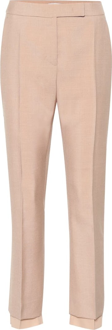 Max Mara Tartufo high-rise straight pants