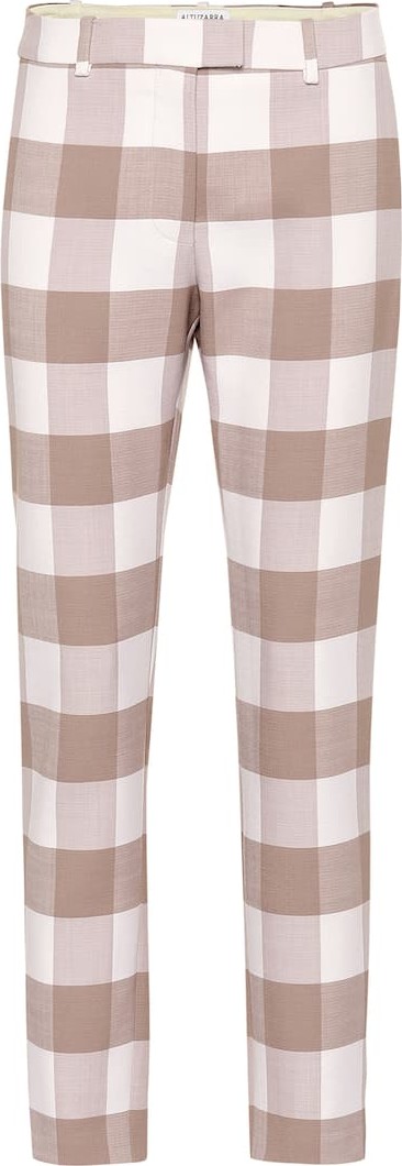 Altuzarra Cropped mid-rise straight pants