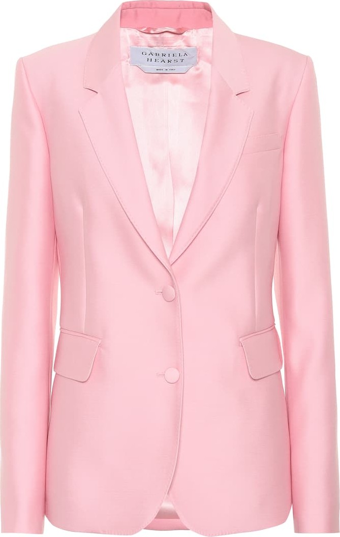 Gabriela Hearst Sophie wool and silk blazer