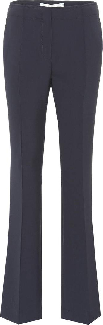 VICTORIA, VICTORIA BECKHAM Wool-blend flared pant